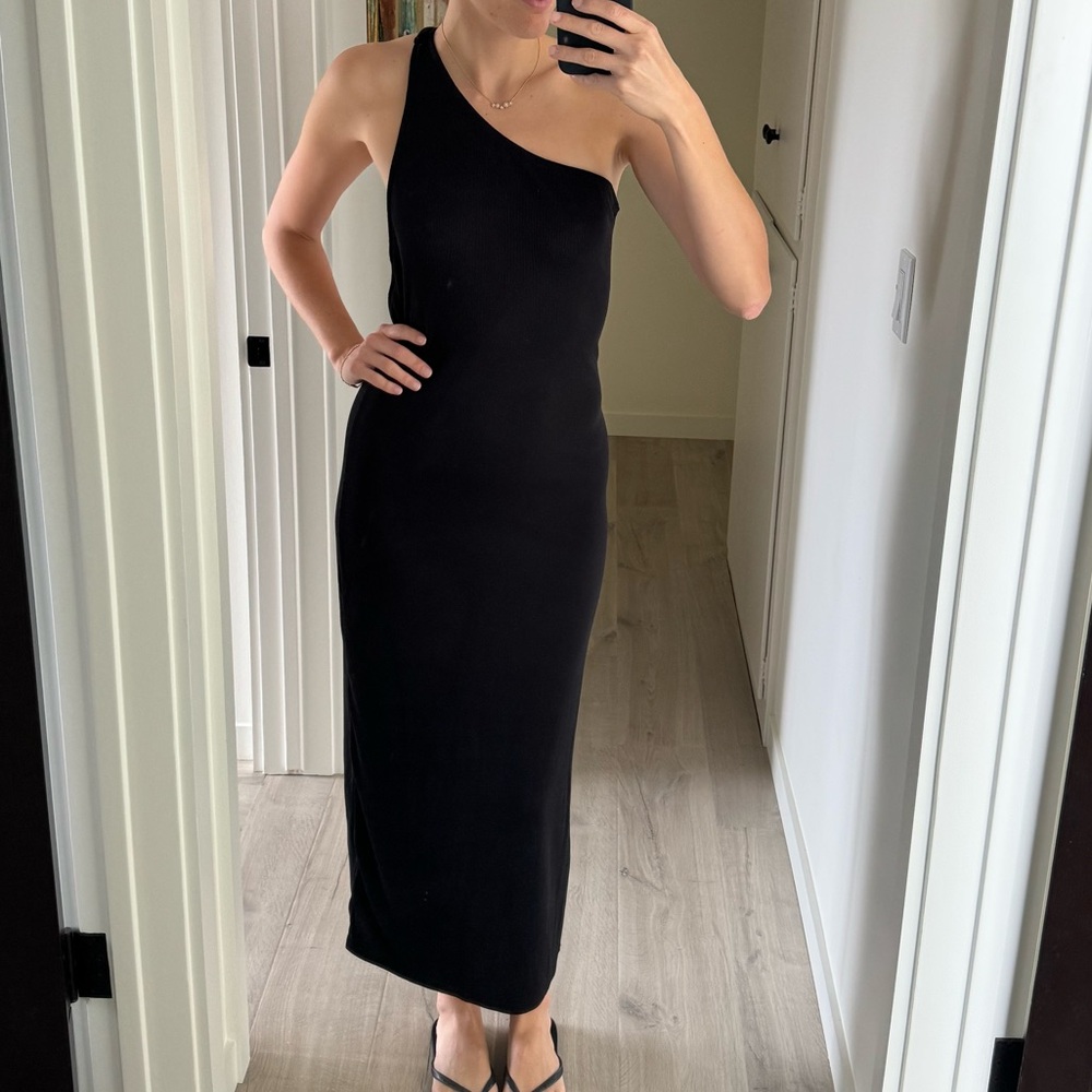 FP Beach one shoulder backless maxi dress